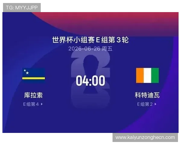 库拉索对科特迪瓦比赛海报:全面解析世界杯小组赛精彩对决预热内容